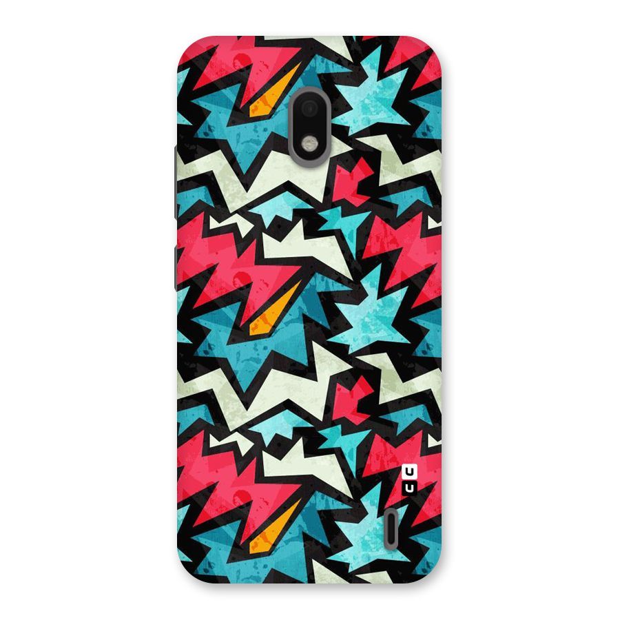 Electric Color Design Back Case for Nokia 2.2
