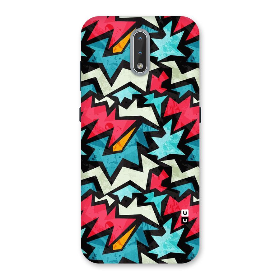 Electric Color Design Back Case for Nokia 2.3