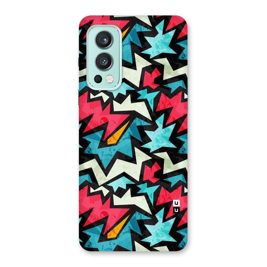 Electric Color Design Back Case for OnePlus Nord 2 5G
