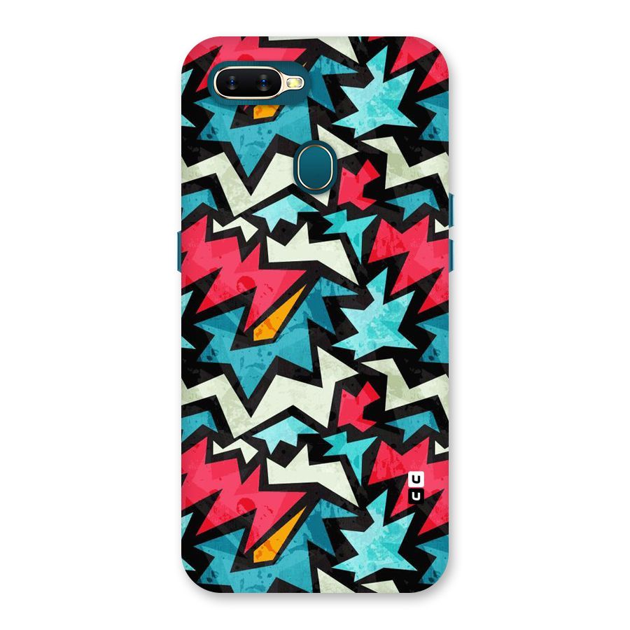 Electric Color Design Back Case for Oppo A11k