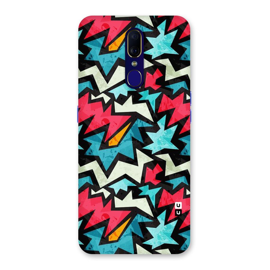 Electric Color Design Back Case for Oppo F11