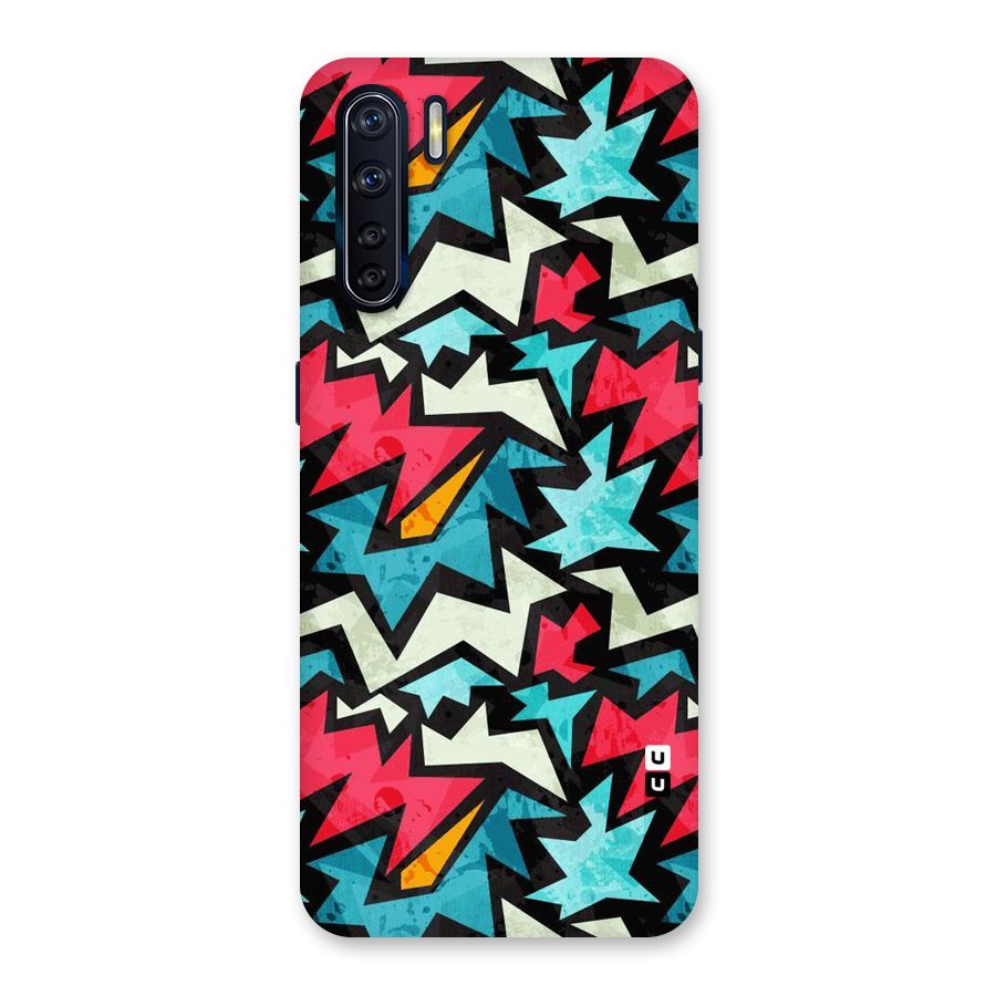 Electric Color Design Back Case for Oppo F15