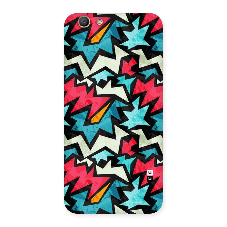 Electric Color Design Back Case for Oppo F1s
