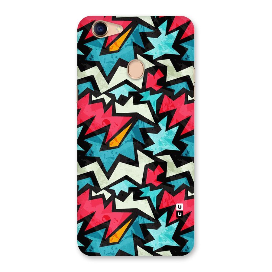 Electric Color Design Back Case for Oppo F5