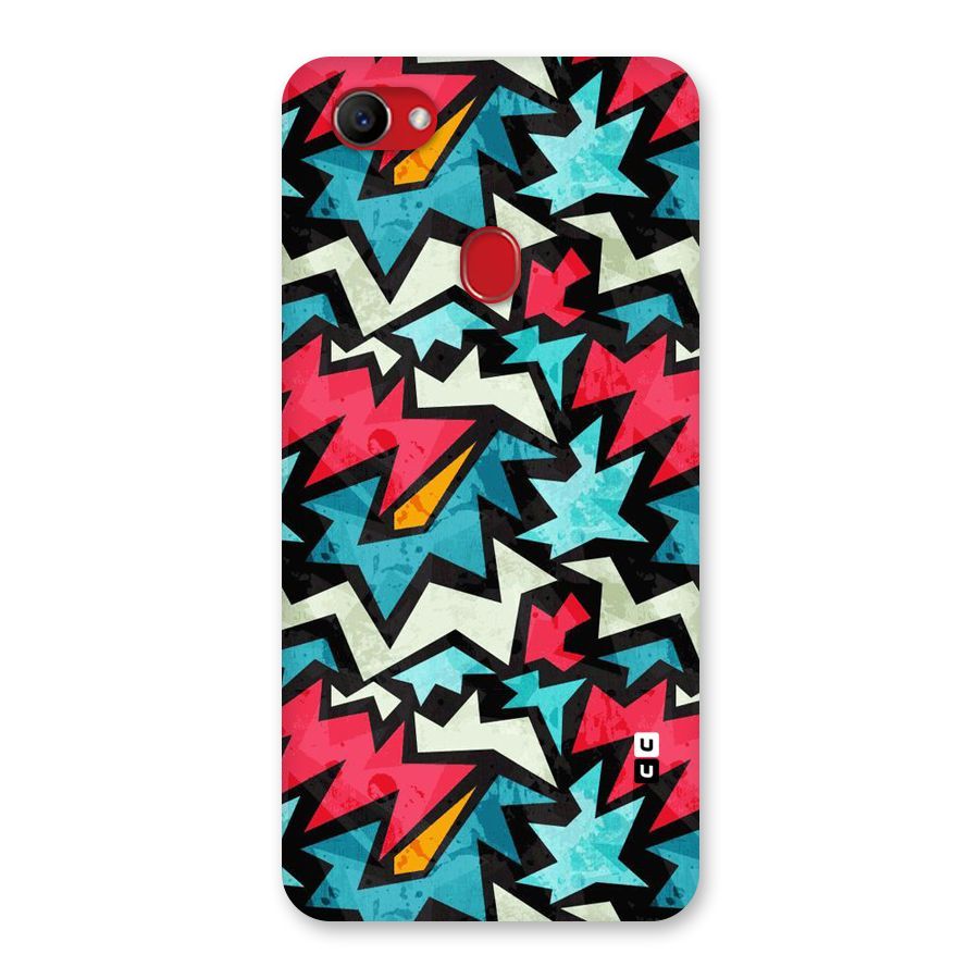 Electric Color Design Back Case for Oppo F7