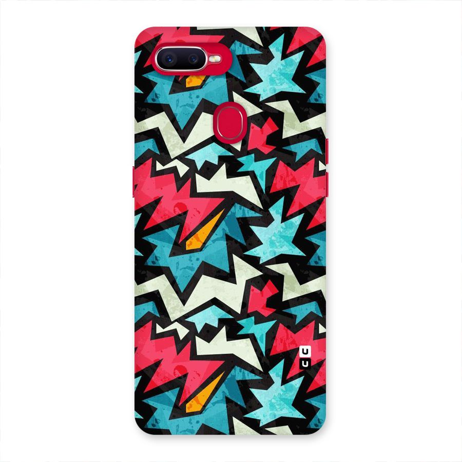 Electric Color Design Back Case for Oppo F9 Pro