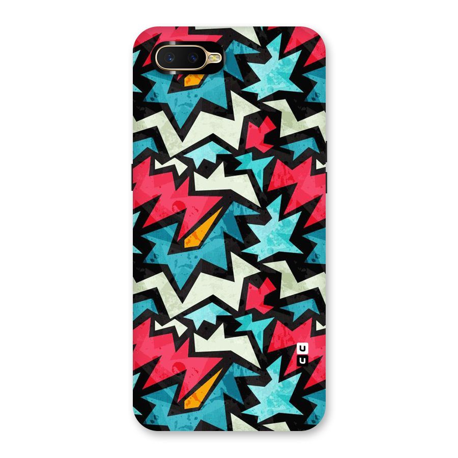 Electric Color Design Back Case for Oppo K1