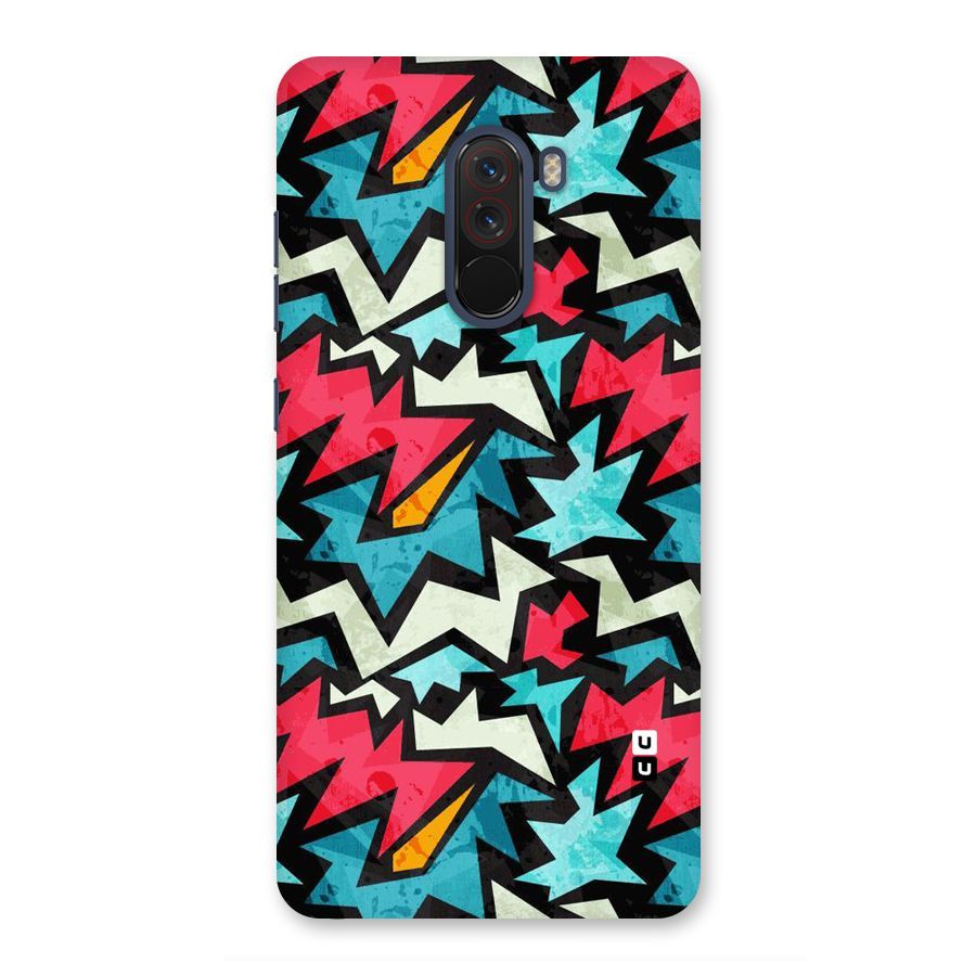 Electric Color Design Back Case for Poco F1
