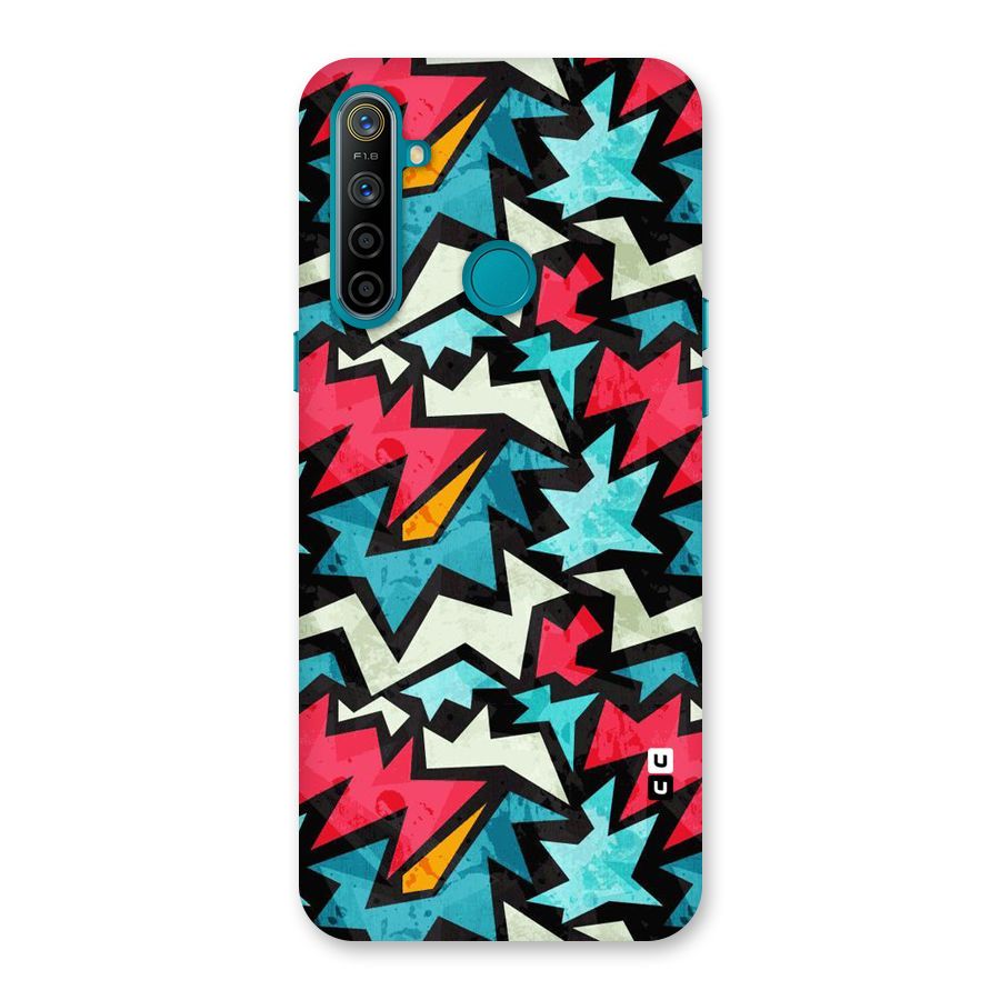 Electric Color Design Back Case for Realme 5i