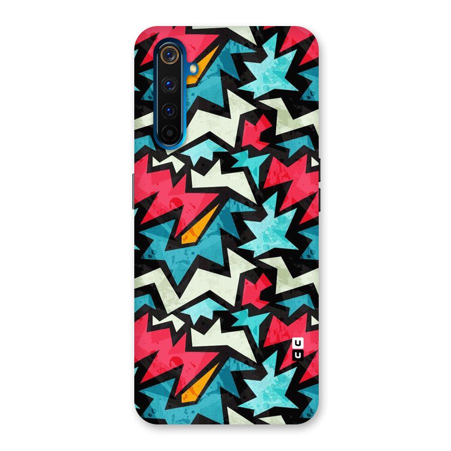 Electric Color Design Back Case for Realme 6 Pro