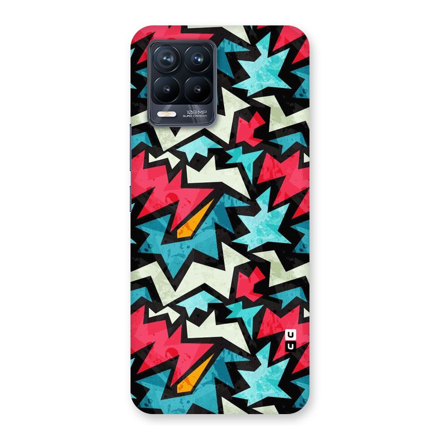 Electric Color Design Back Case for Realme 8 Pro