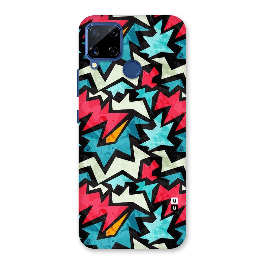Electric Color Design Back Case for Realme C15