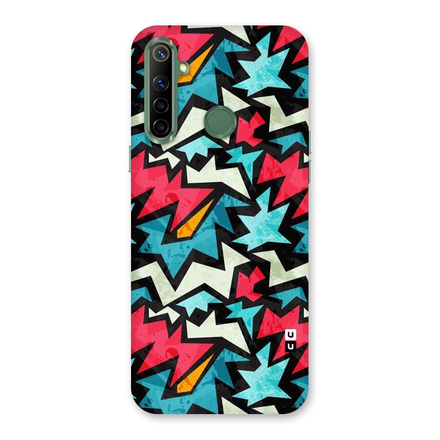 Electric Color Design Back Case for Realme Narzo 10