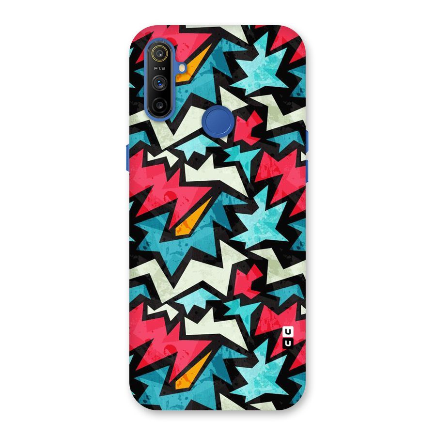 Electric Color Design Back Case for Realme Narzo 10A