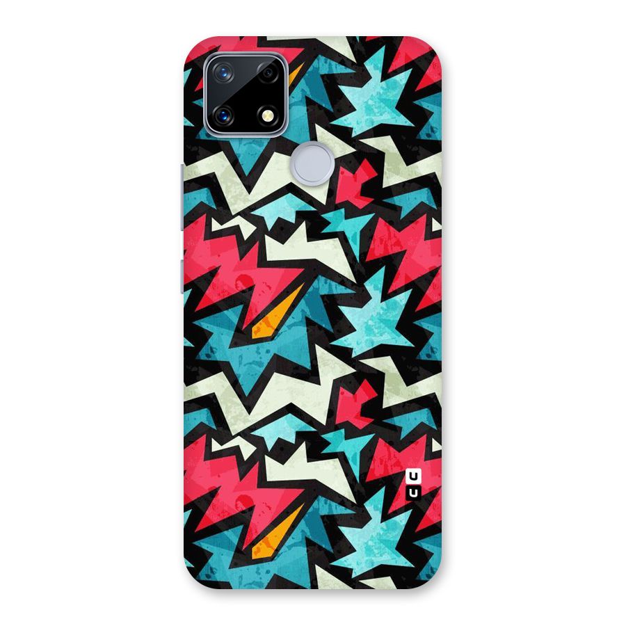 Electric Color Design Back Case for Realme Narzo 20
