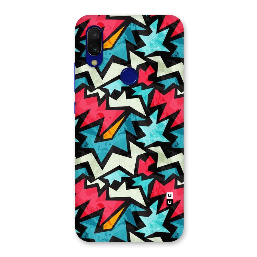 Electric Color Design Back Case for Redmi 7