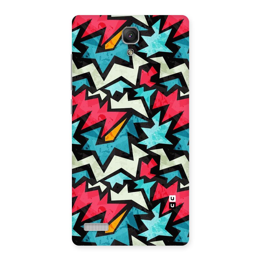 Electric Color Design Back Case for Redmi Note