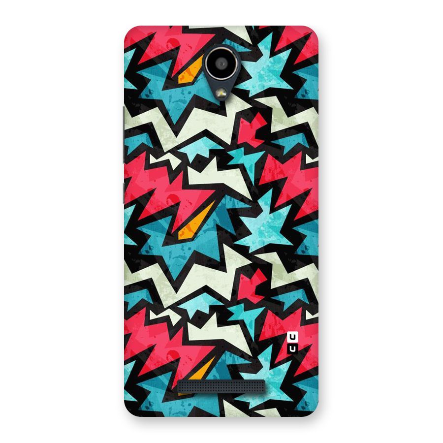 Electric Color Design Back Case for Redmi Note 2
