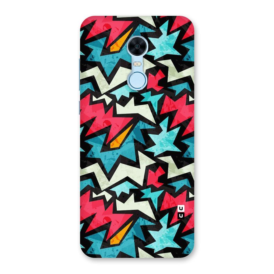 Electric Color Design Back Case for Redmi Note 5
