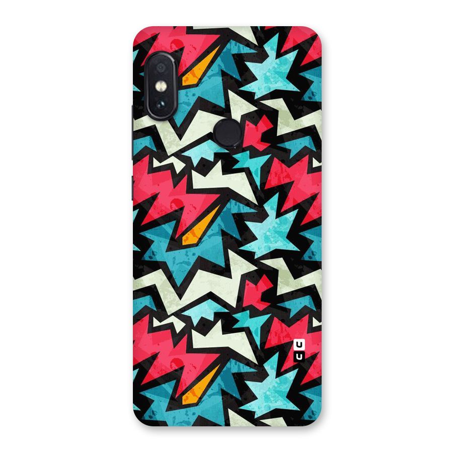 Electric Color Design Back Case for Redmi Note 5 Pro