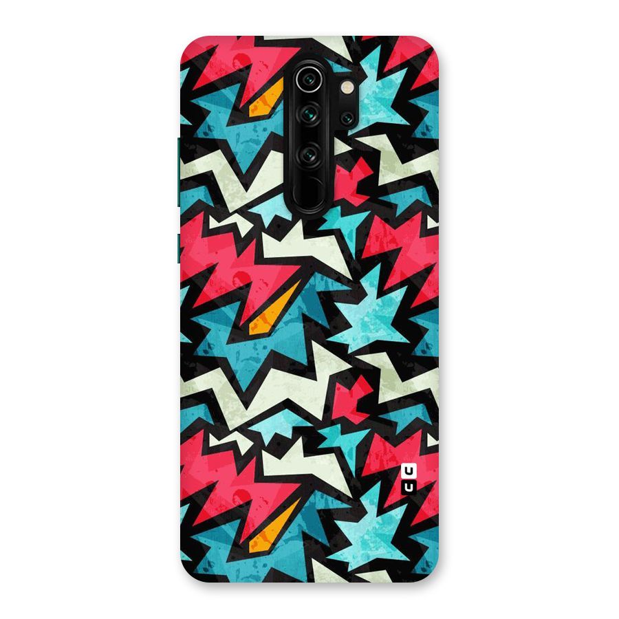 Electric Color Design Back Case for Redmi Note 8 Pro