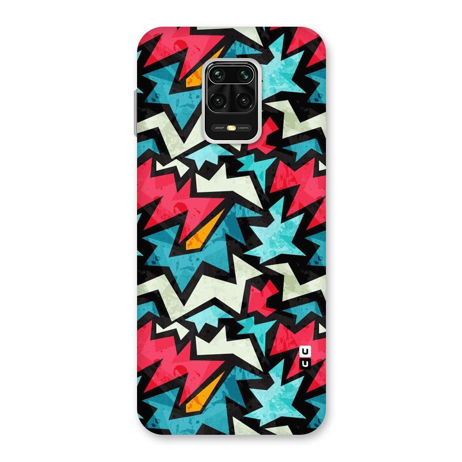 Electric Color Design Back Case for Redmi Note 9 Pro Max