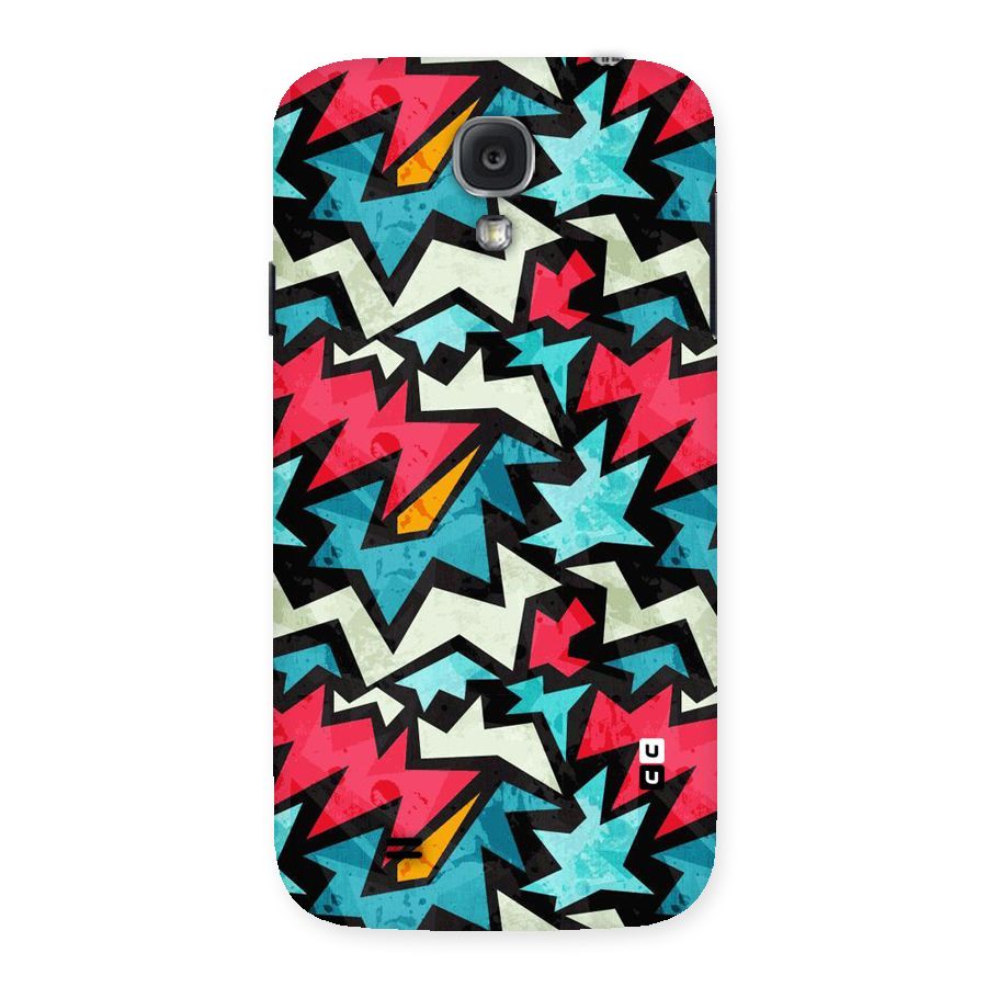 Electric Color Design Back Case for Samsung Galaxy S4