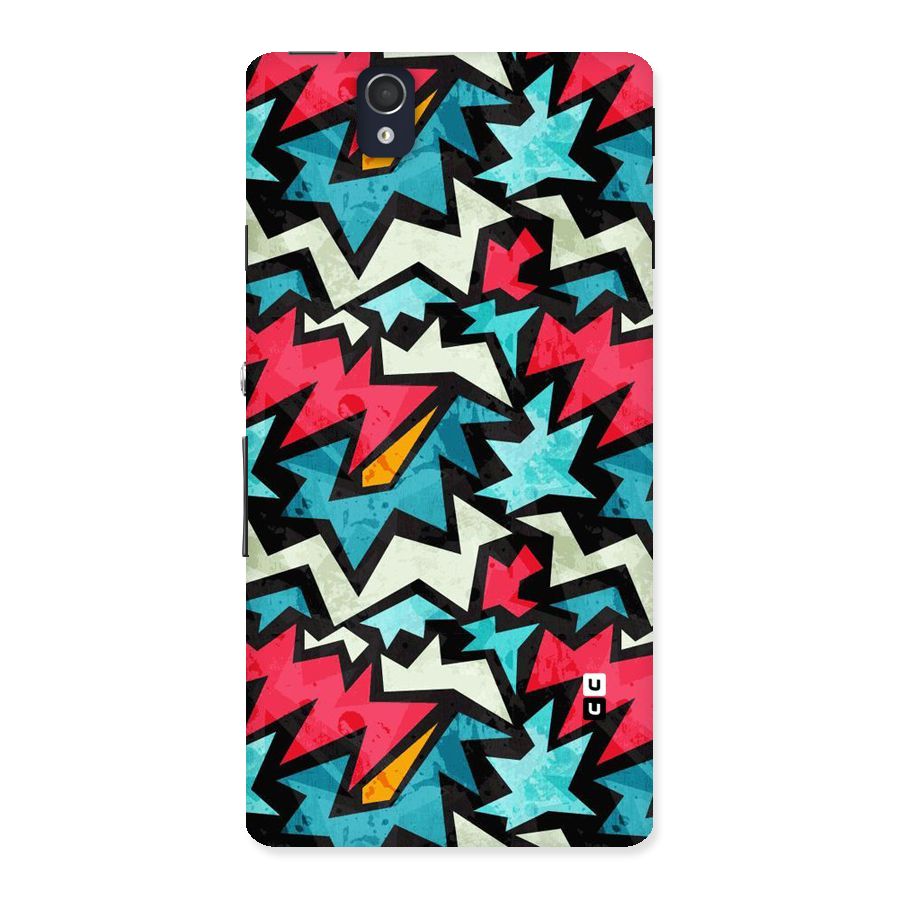Electric Color Design Back Case for Sony Xperia Z
