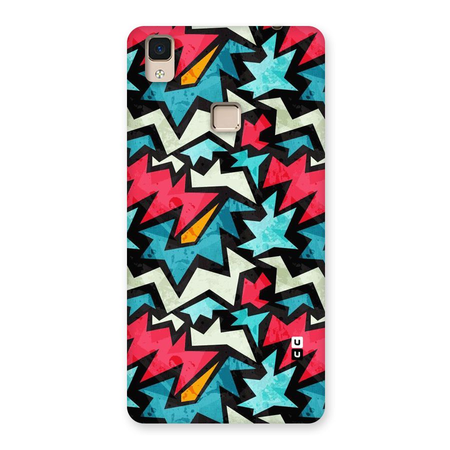 Electric Color Design Back Case for V3 Max