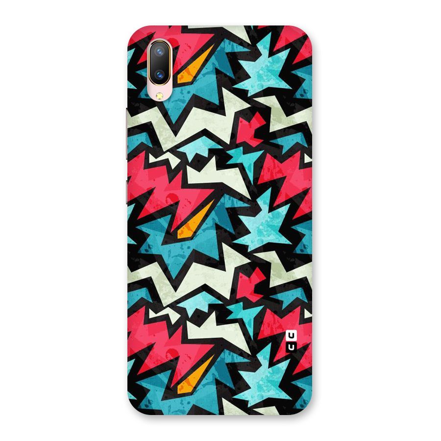 Electric Color Design Back Case for Vivo V11 Pro