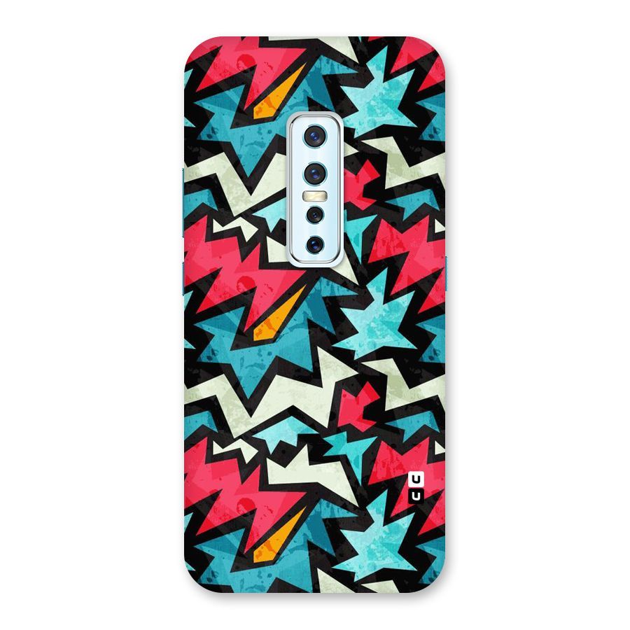 Electric Color Design Back Case for Vivo V17 Pro