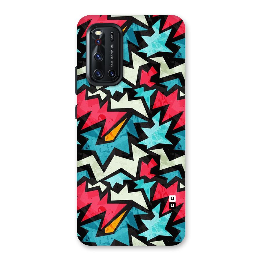 Electric Color Design Back Case for Vivo V19