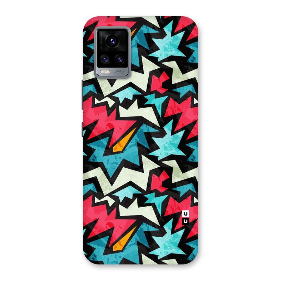 Electric Color Design Back Case for Vivo V20