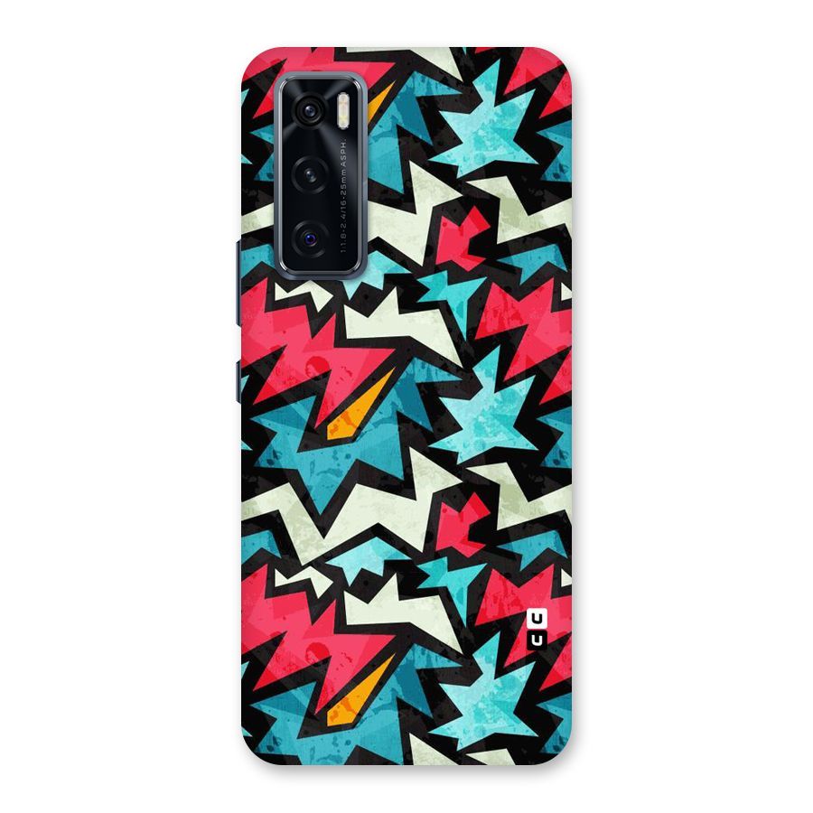 Electric Color Design Back Case for Vivo V20 SE