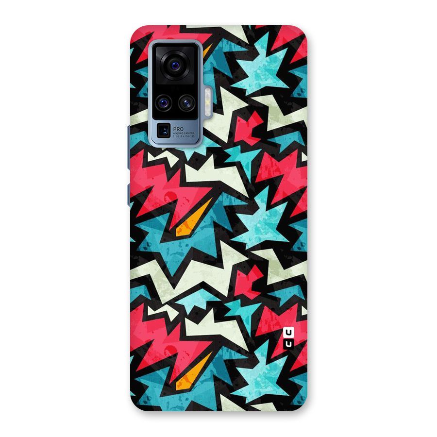 Electric Color Design Back Case for Vivo X50 Pro