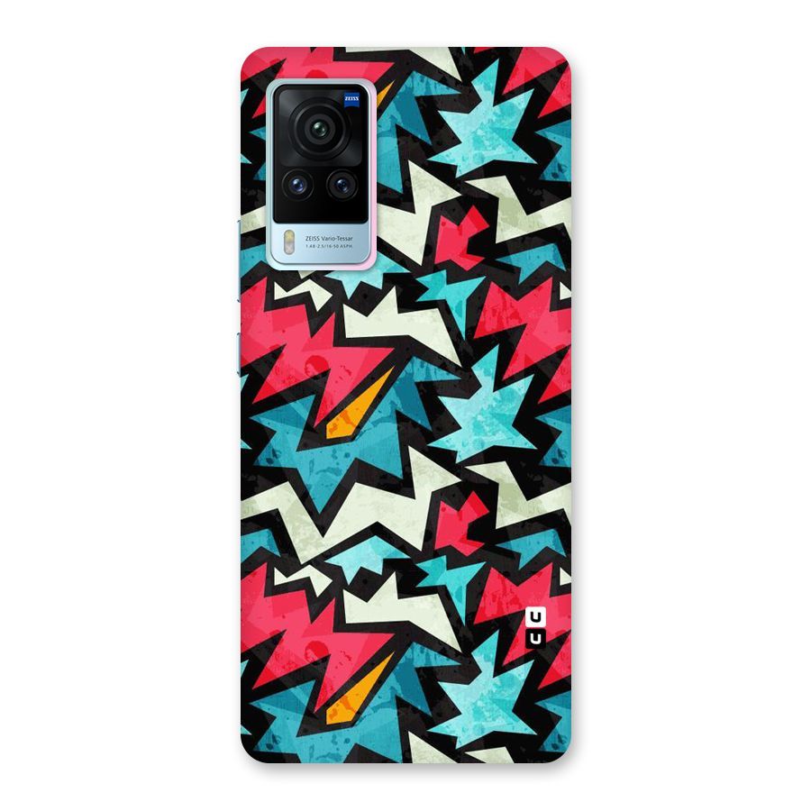 Electric Color Design Back Case for Vivo X60 Pro