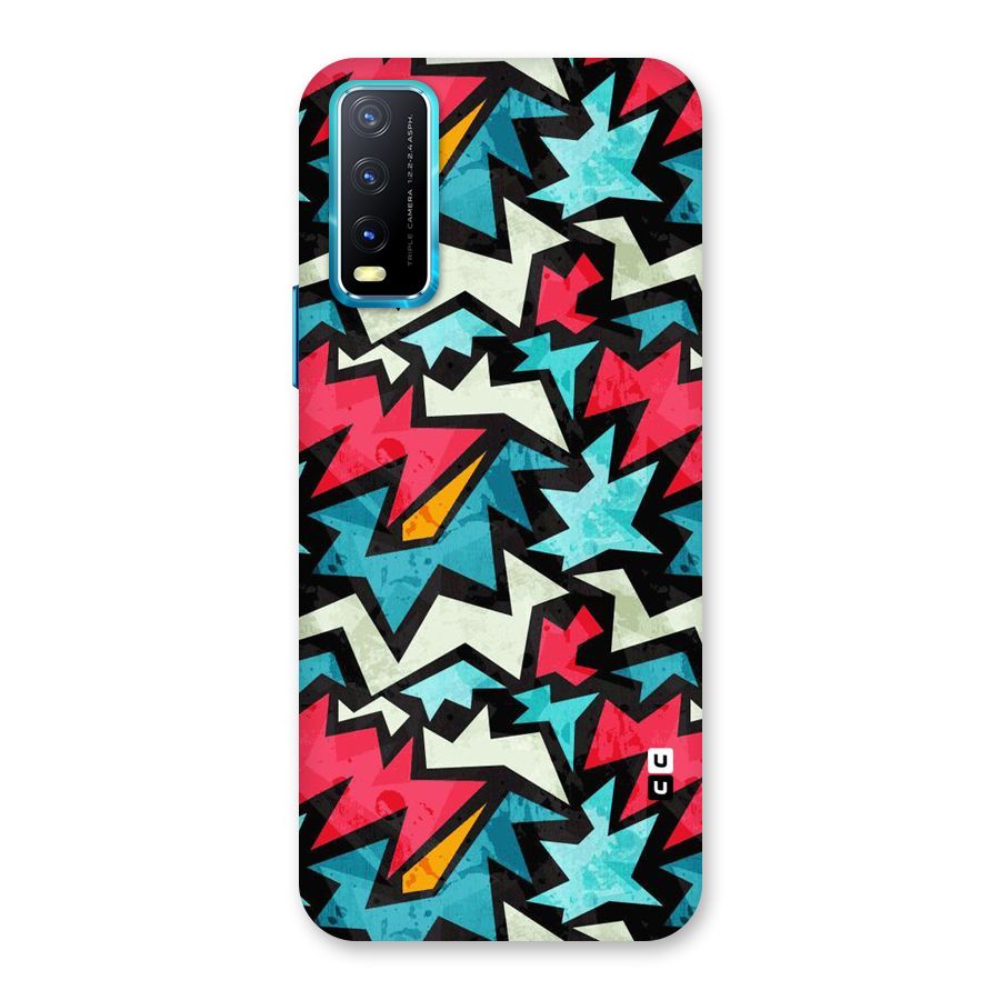 Electric Color Design Back Case for Vivo Y20