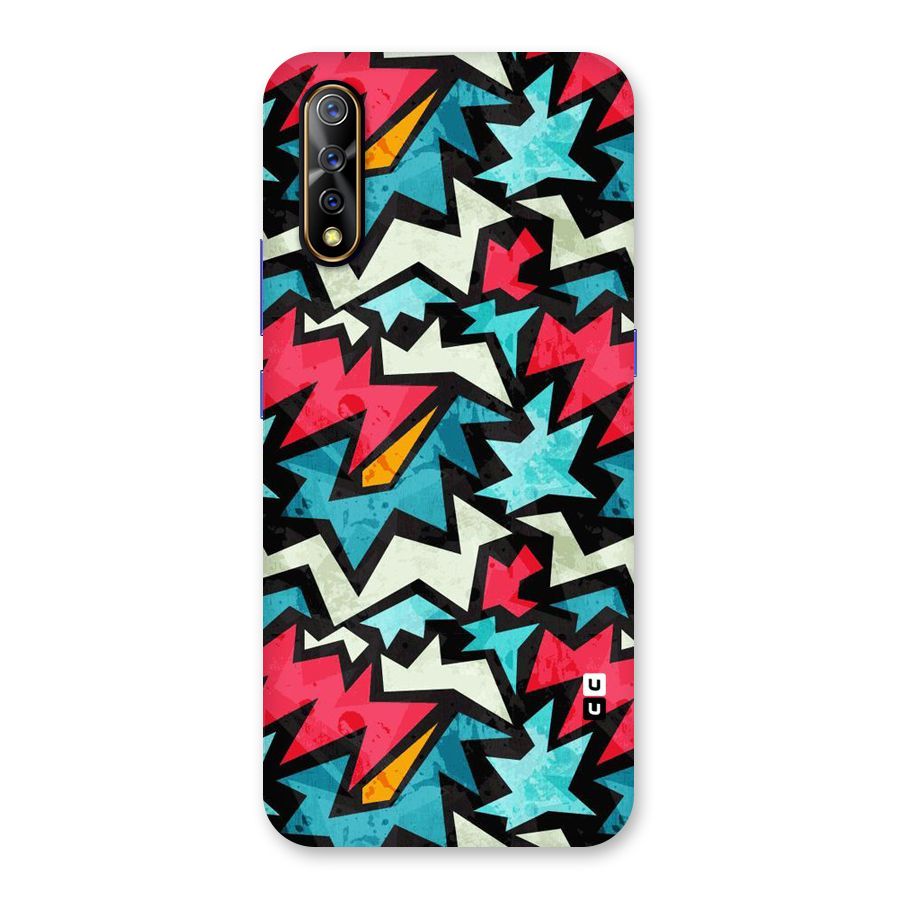 Electric Color Design Back Case for Vivo Z1x