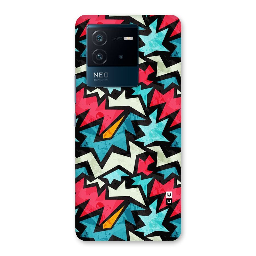 Electric Color Design Back Case for Vivo iQOO Neo 6 5G
