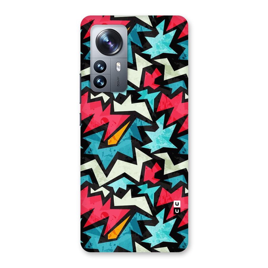 Electric Color Design Back Case for Xiaomi 12 Pro