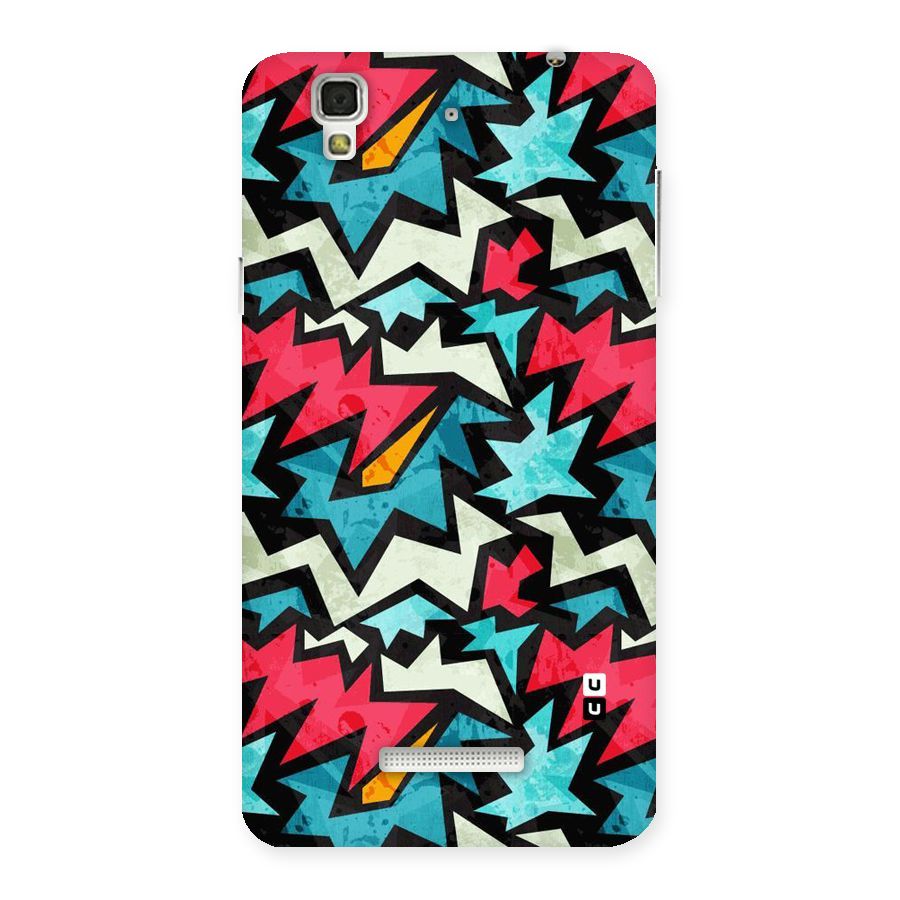 Electric Color Design Back Case for YU Yureka Plus