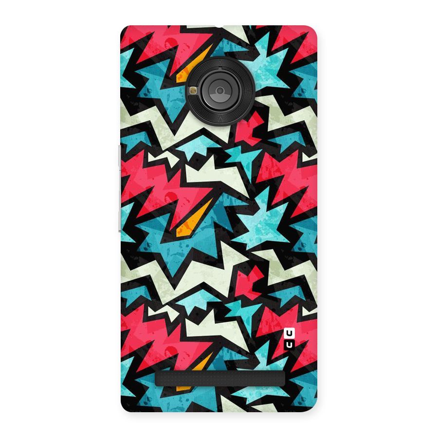Electric Color Design Back Case for Yu Yunique