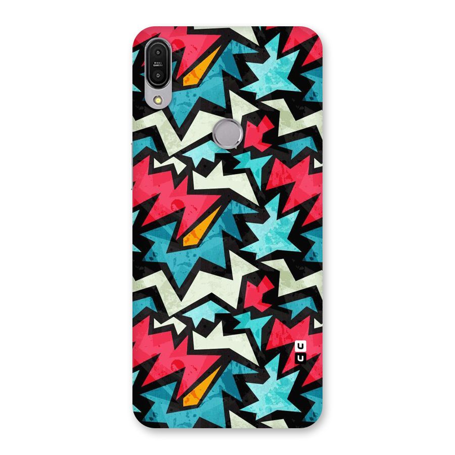 Electric Color Design Back Case for Zenfone Max Pro M1