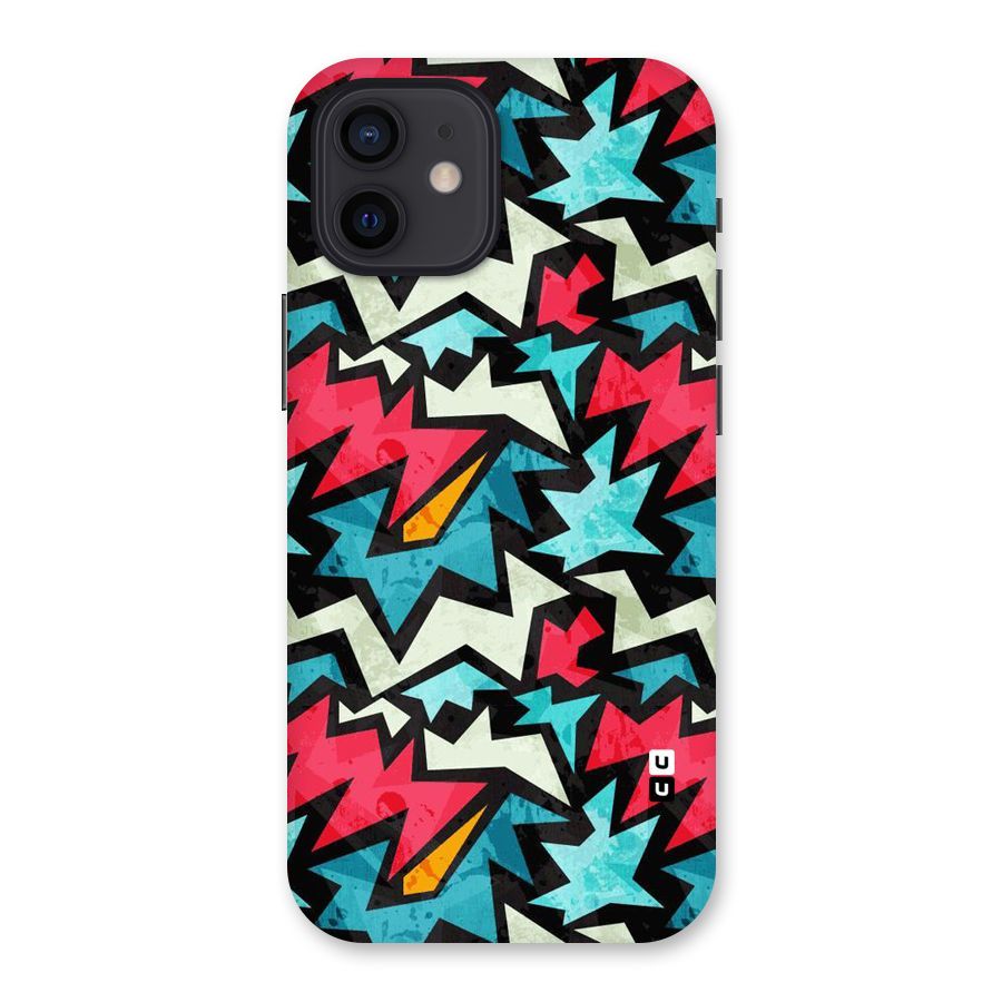 Electric Color Design Back Case for iPhone 12