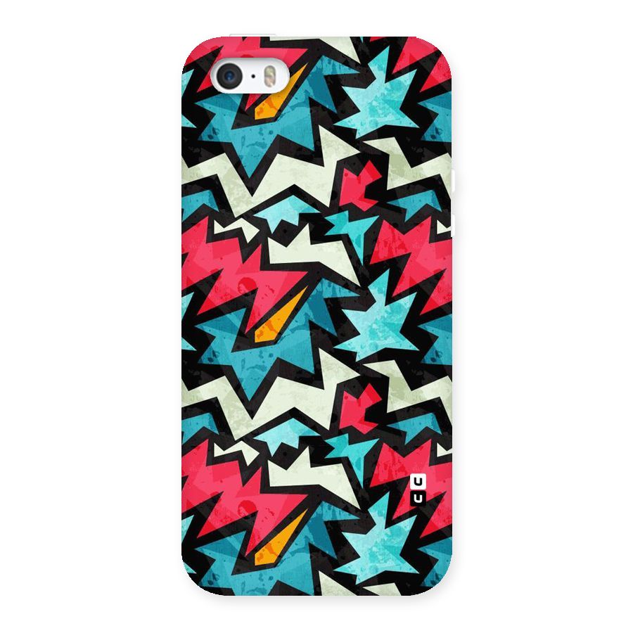 Electric Color Design Back Case for iPhone SE