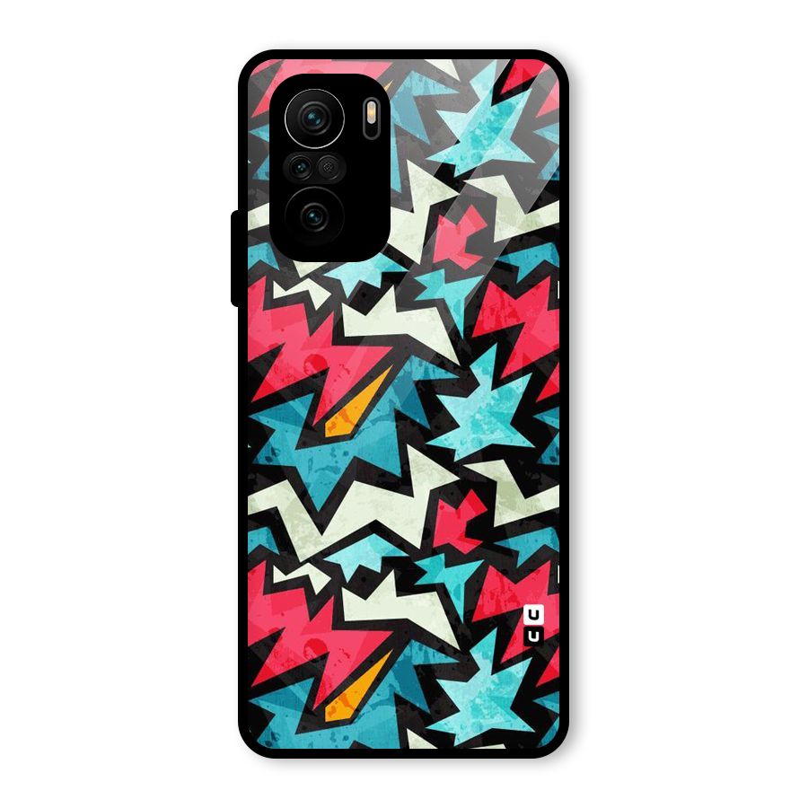 Electric Color Design Glass Back Case for Mi 11X Pro