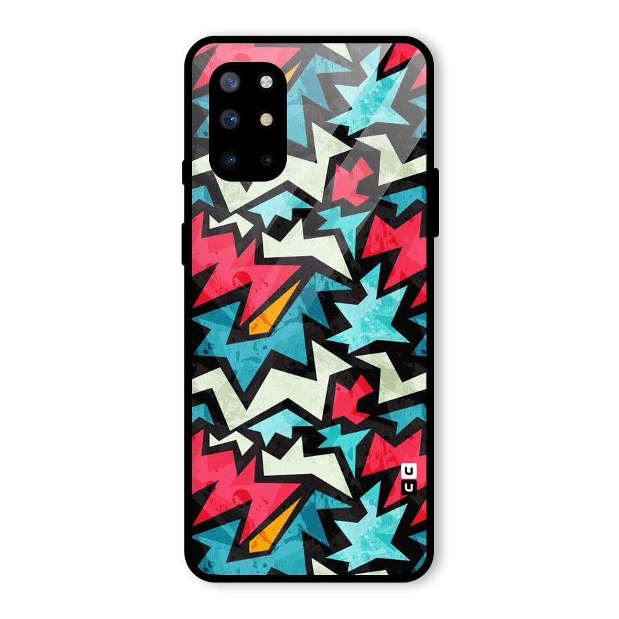 Electric Color Design Glass Back Case for OnePlus 8T