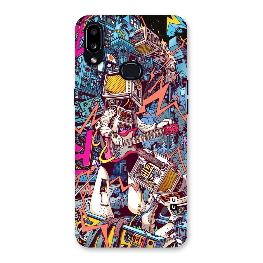 Electric Colors Back Case for Galaxy A10s