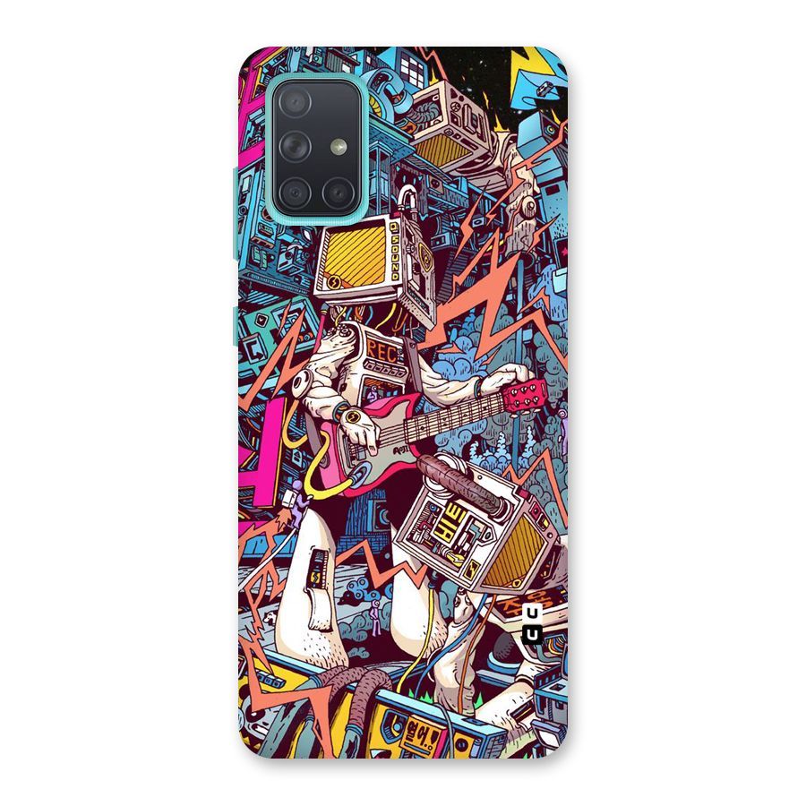 Electric Colors Back Case for Galaxy A71