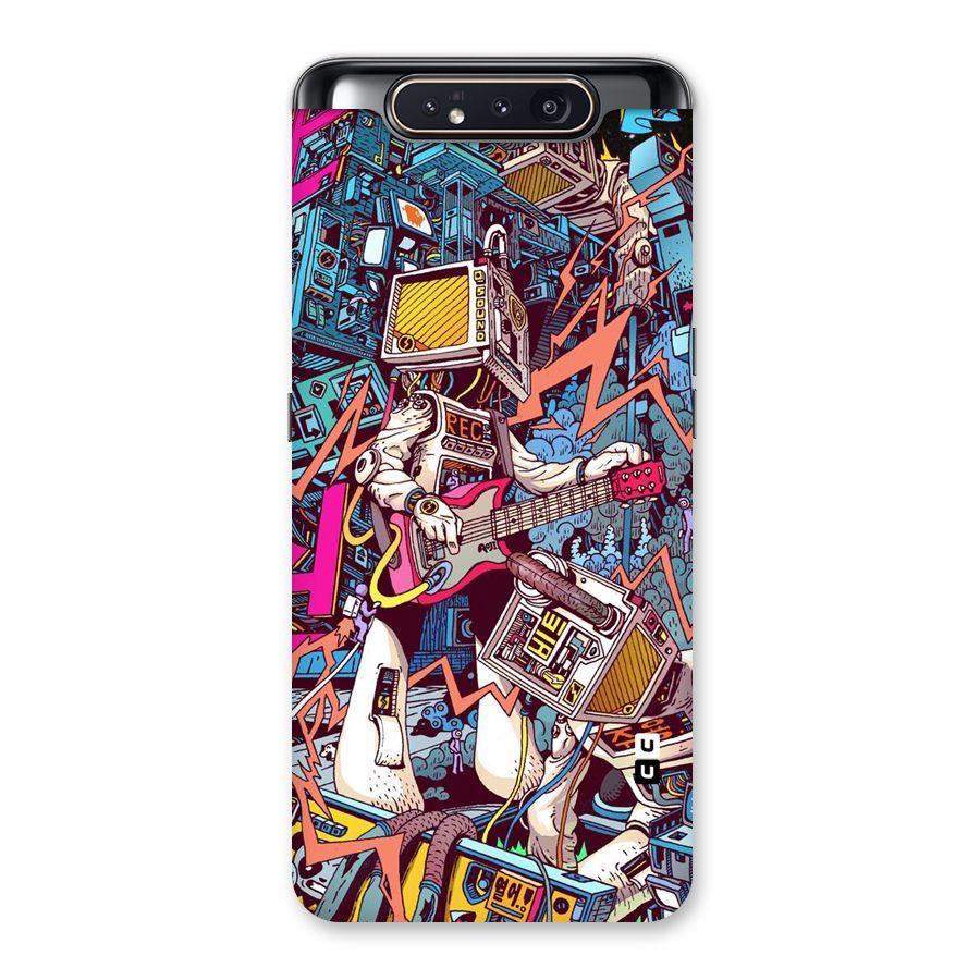 Electric Colors Back Case for Galaxy A80